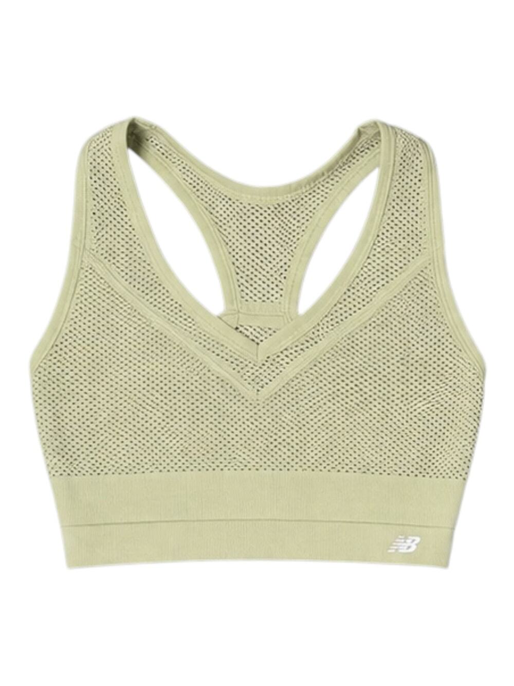 New Balance Seamless Mesh Racerback Sports Bra Size M